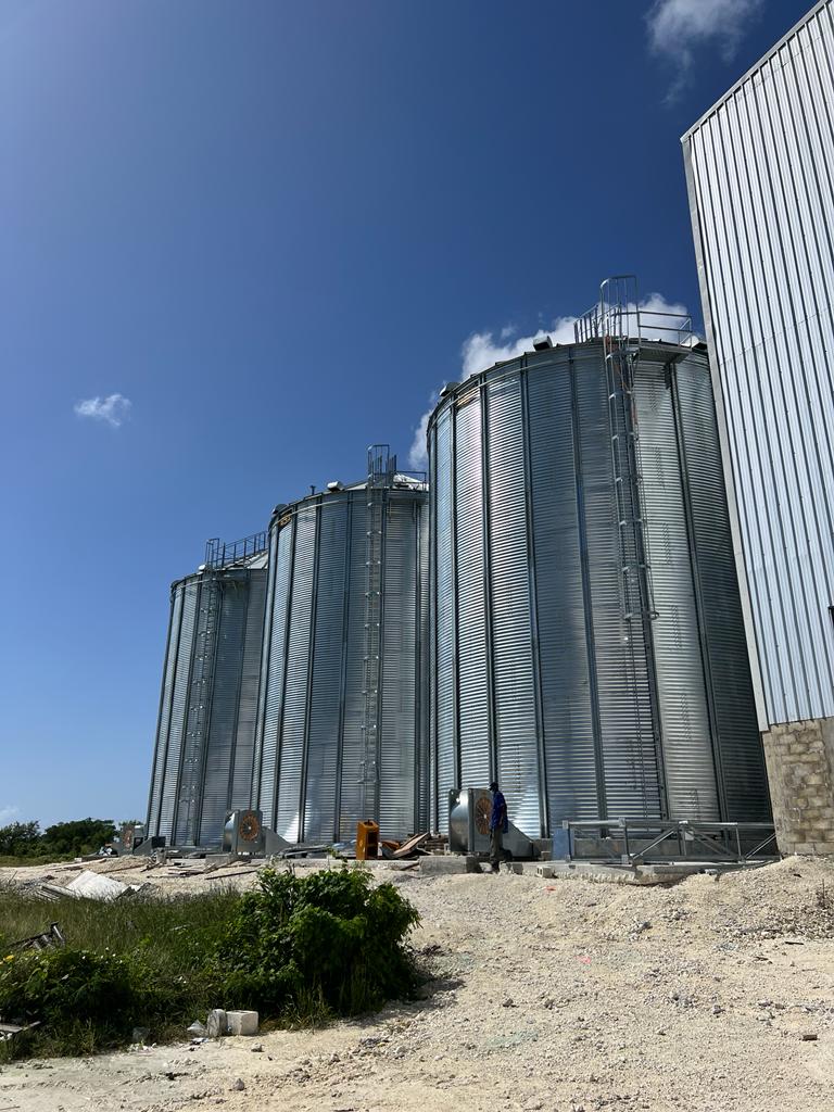 Instalación de silos