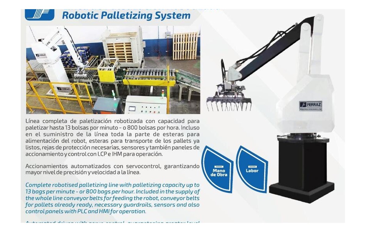Paletización robotizada